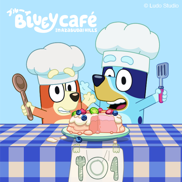 BLUEY cafe が東京・麻布台ヒルズに期間限定OPEN